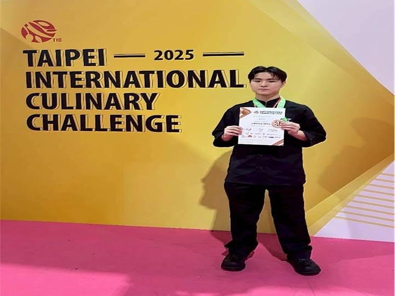 郭家齊同學榮獲百味客家小炒爭霸－銅牌