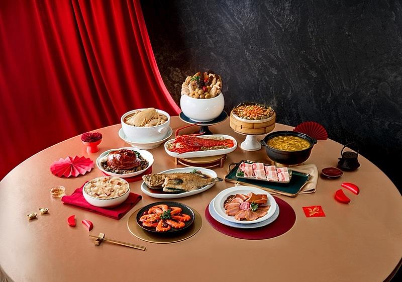 御品豐饌開運宴約10人份,能吃到烏參佛跳牆、龍蝦粉絲煲等奢華大菜。