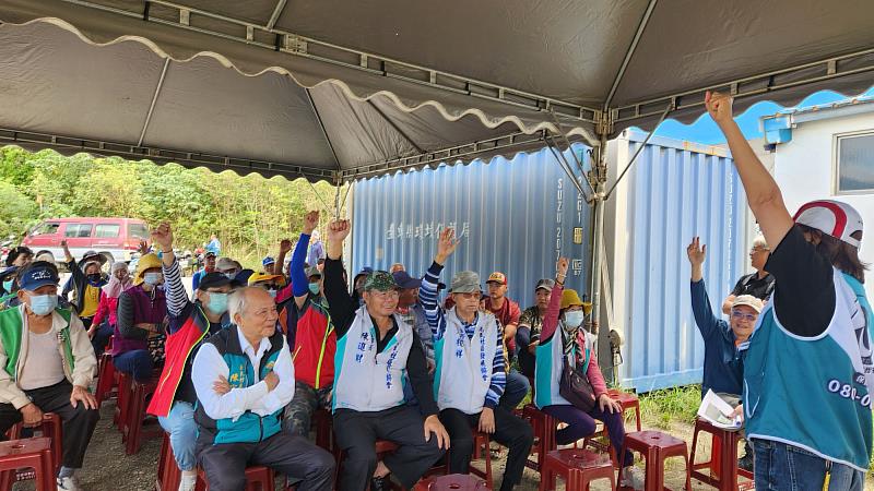 臺東分署今（21）日在大武鄉尚武村辦理第2538號保安林命名活動。