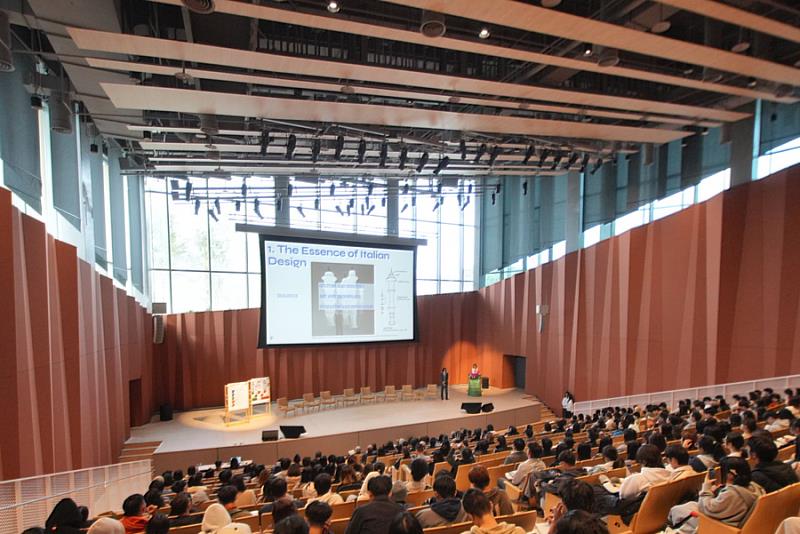 義大利5所大學教授齊聚逢甲大學，參與 「設計的能量：攜手打造永續、健康與共享的未來」國際建築論壇。