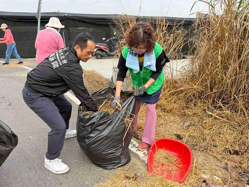 三界埔清潔新氣象，打造宜居環境。