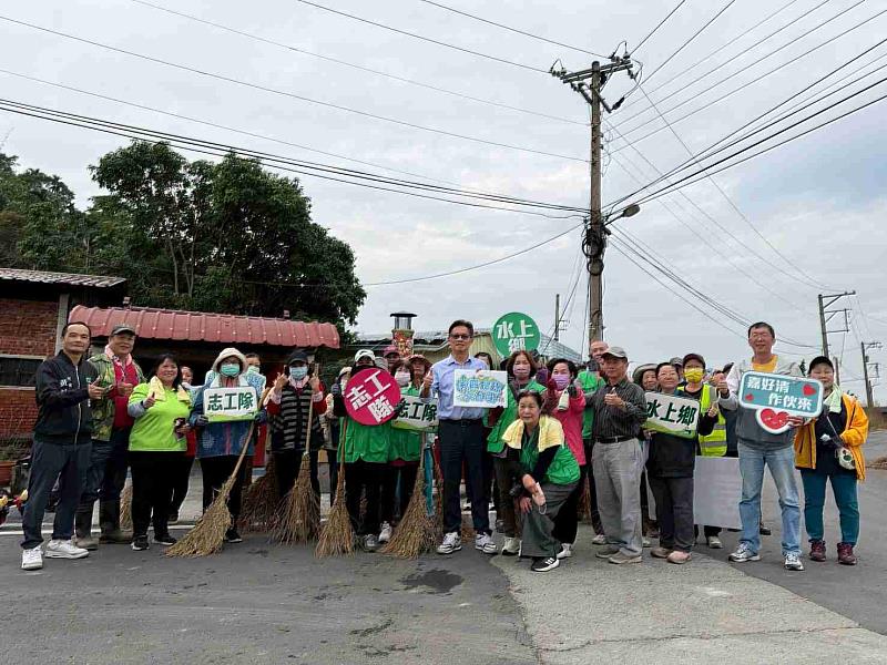 三界埔清潔新氣象，打造宜居環境。