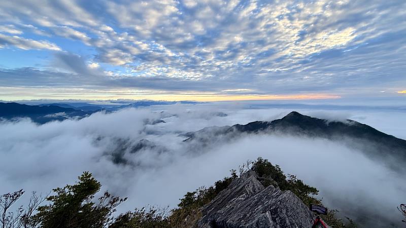 大雪山國家森林遊樂區山景（照片：康明遠提供）