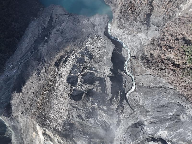 114年11月22日馬太鞍溪堰塞湖空拍