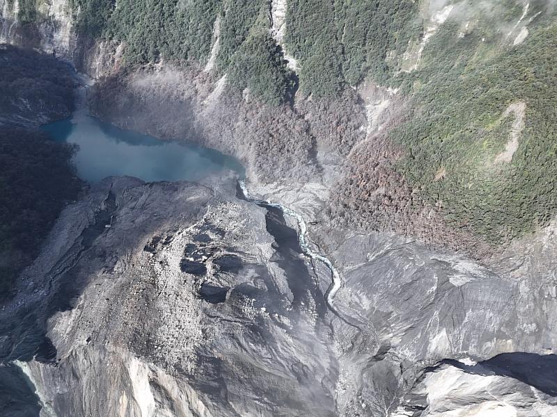 114年11月22日馬太鞍溪堰塞湖空拍