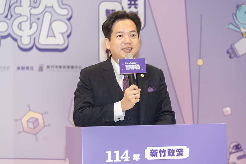 代理市長邱臣遠期盼凝聚各界夥伴的創新智慧，落實城市藍圖。