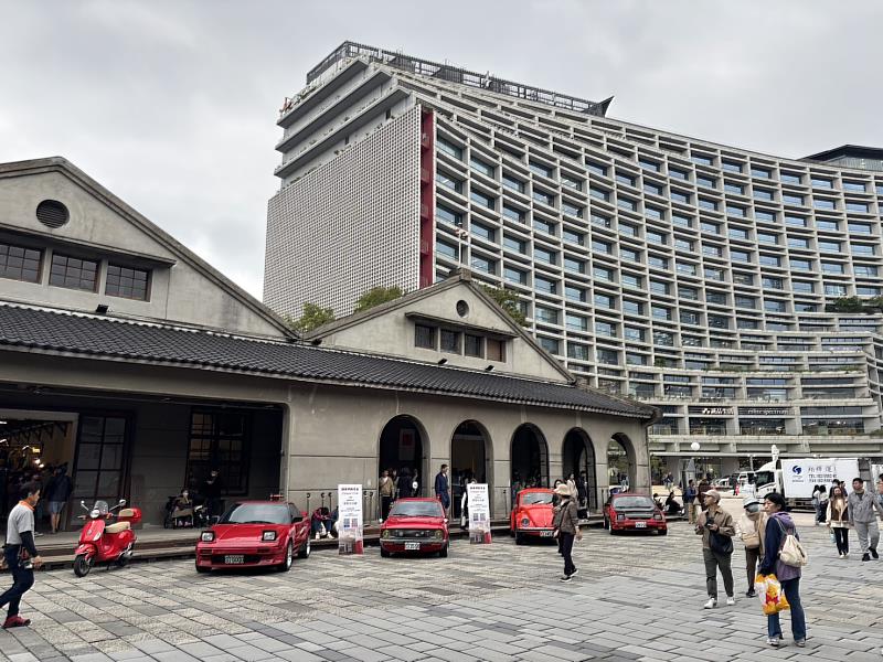 圖3. .台北蚤之市活動場地第四、第五號倉庫