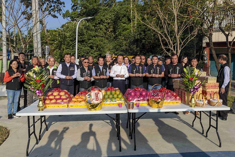 梅山親子公園完工 在地「老幼共融」休閒好去處