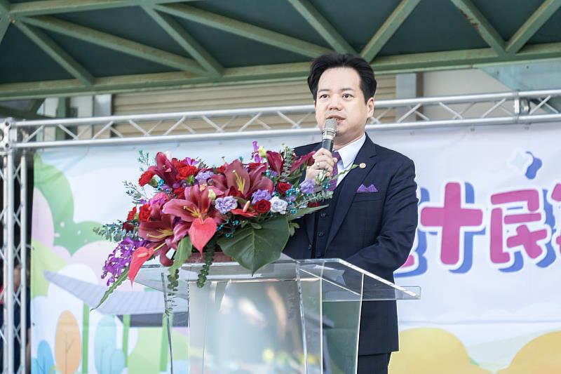 代理市長邱臣遠表示，市府將持續打造「幸福學習城市」，幫助學子快樂成長。