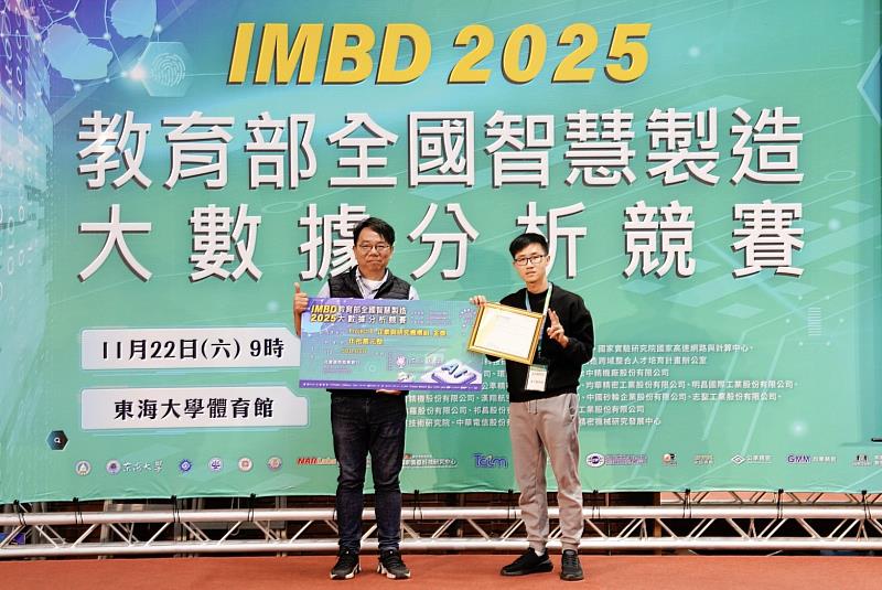 企研組金獎為台灣電力股份有限公司「名子都用過」團隊獲得50萬元獎金。