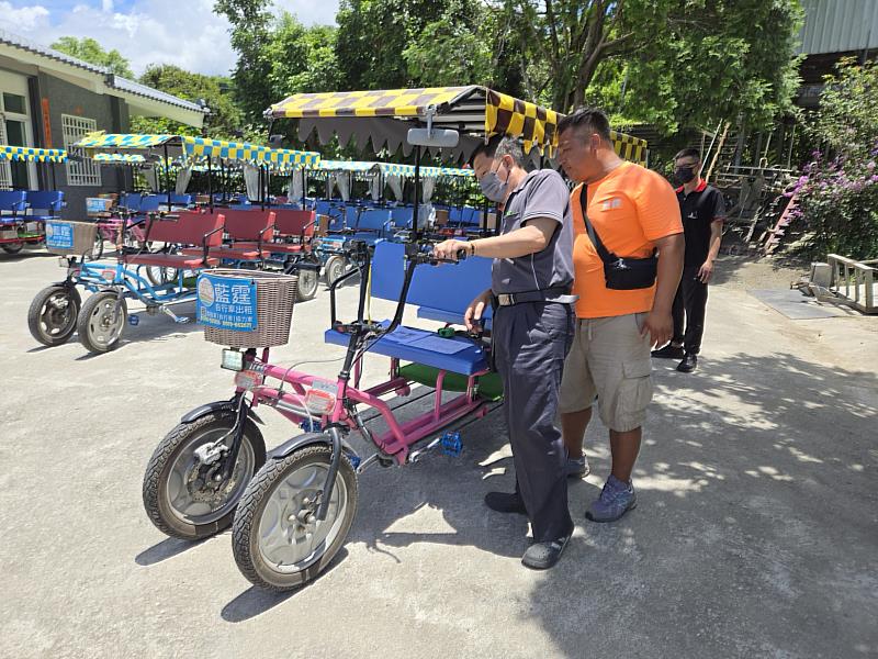 臺東營業用慢車申請檢驗11月底將截止 縣府鼓勵慢車業者儘速預約送驗