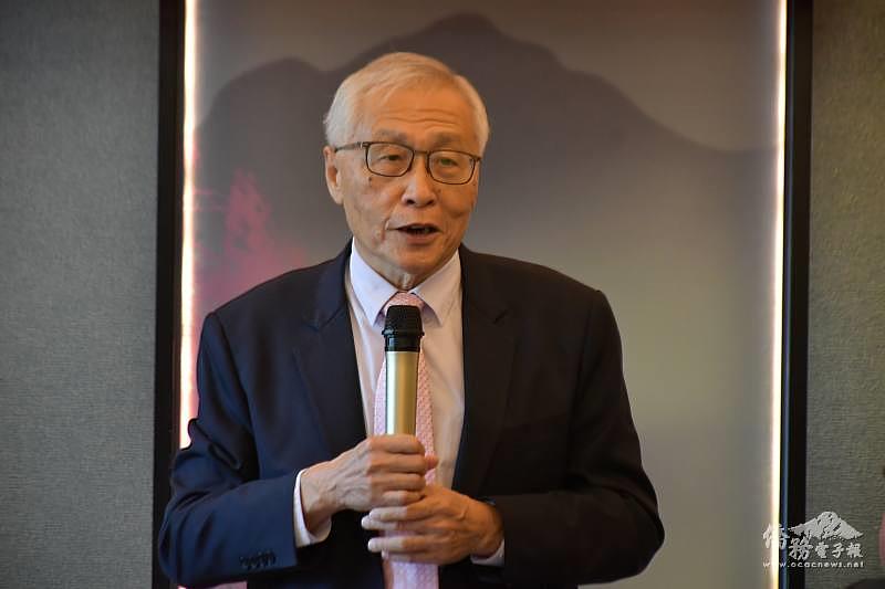 僑務委員會副委員長張良民致詞。