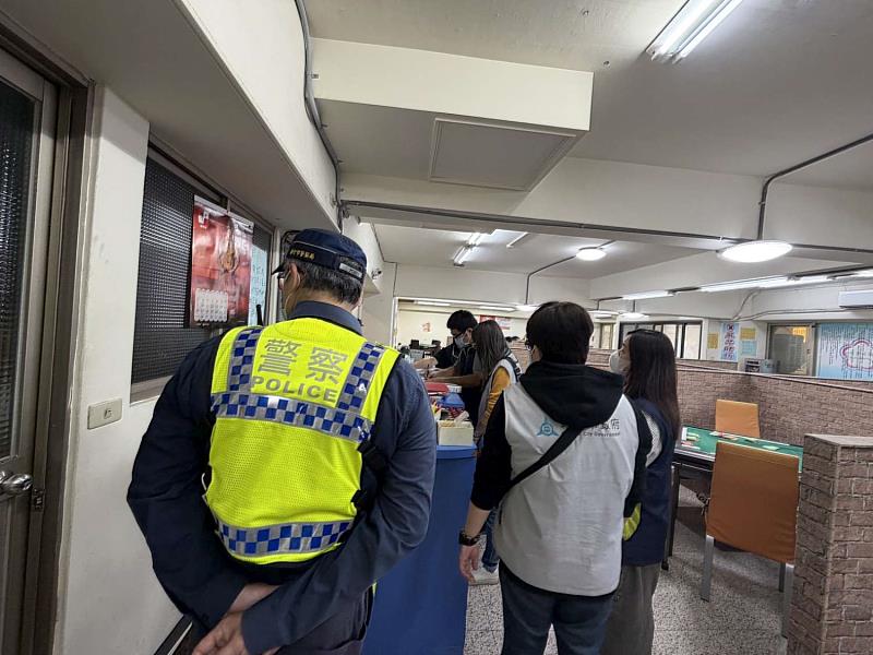 聯合稽查照片。