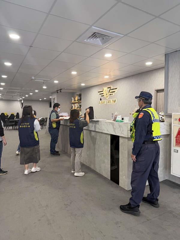 聯合稽查照片。