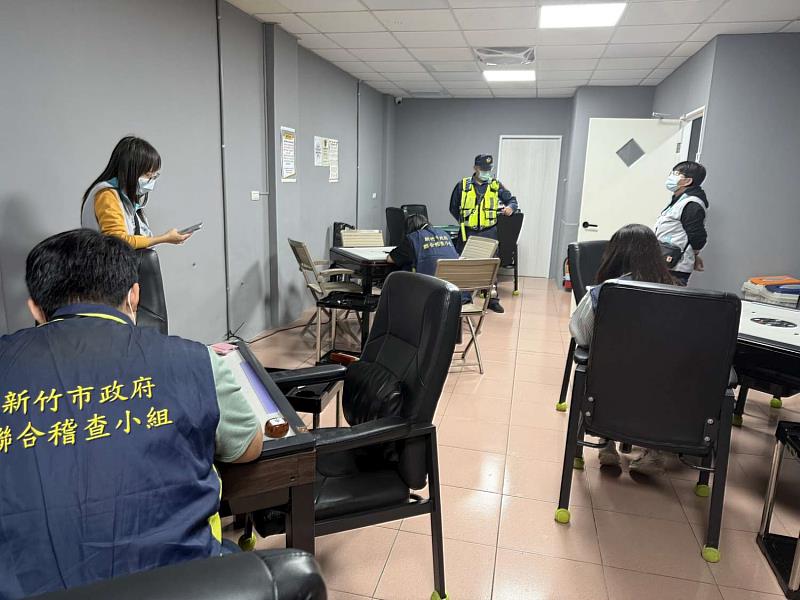 聯合稽查照片。