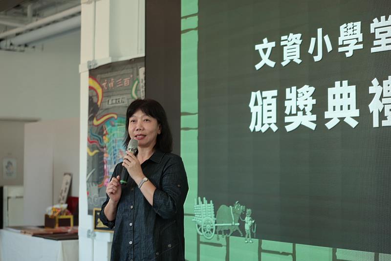 臺南市文化局長黃雅玲蒞臨致詞。