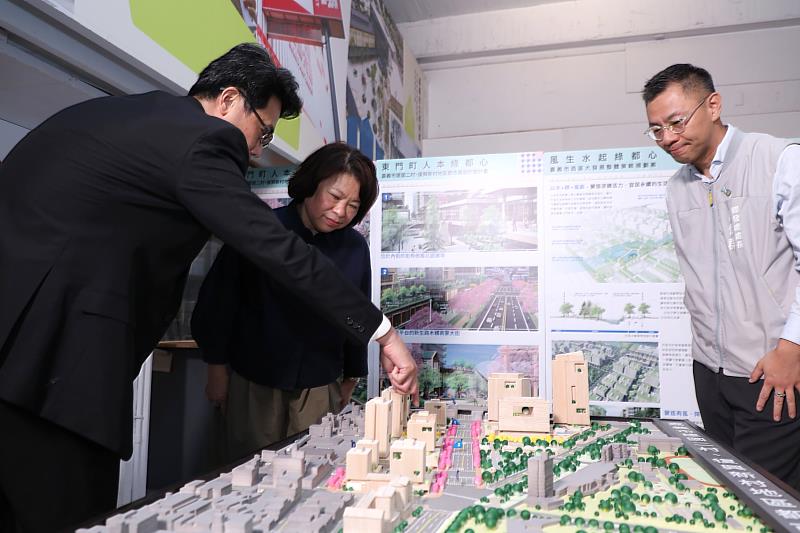 將風廊、遮蔭與新式木造建築等都市設計手法納入都市計畫管控。