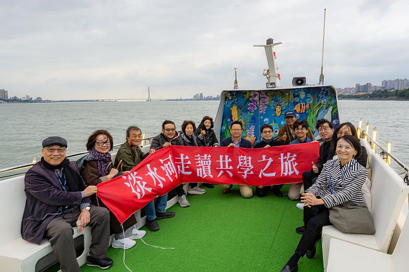 來自不同領域的來賓共同參與，分享、回饋、討論對友善淡水河的未來期望。