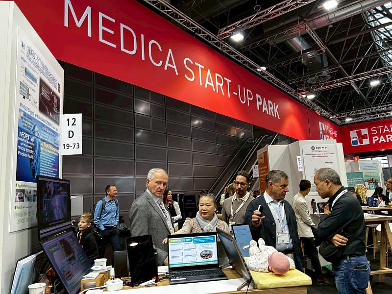 滙嘉健康於德國杜塞道夫醫療展（MEDICA 2025）。