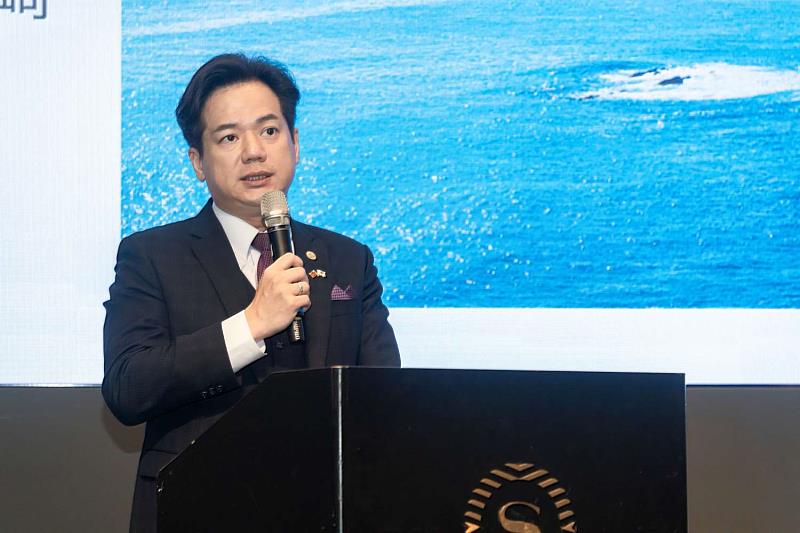 邱臣遠代理市長致詞。