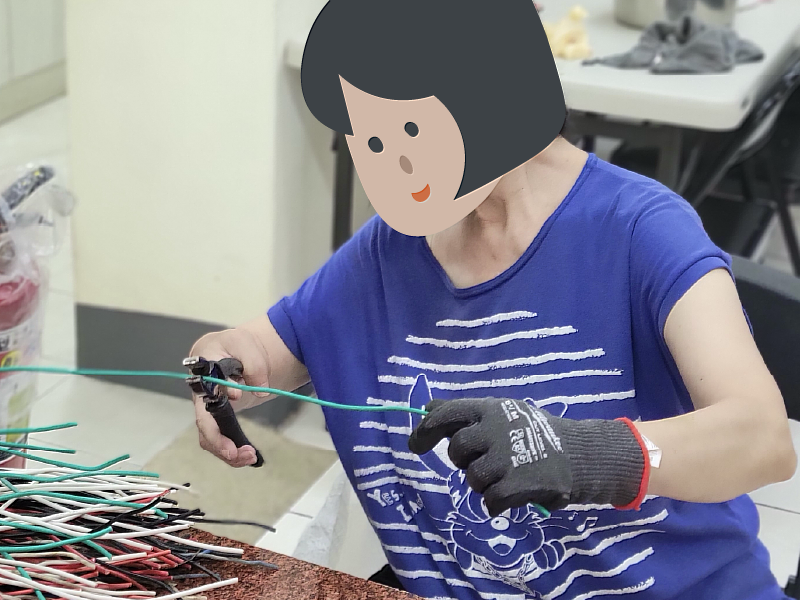 潭馨園鳳姐心手村剝電線工作-3