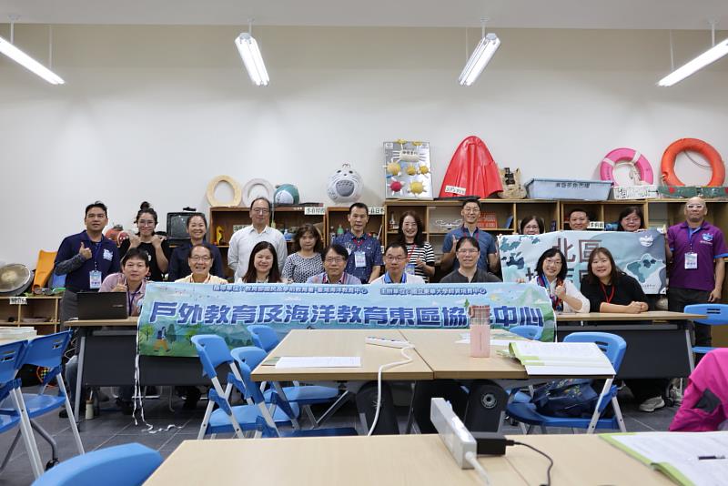 北區場次於11月17、18日在國立臺灣海洋大學舉行，特邀臺灣海洋教育中心吳靖國主任致詞並勉勵與會教師。