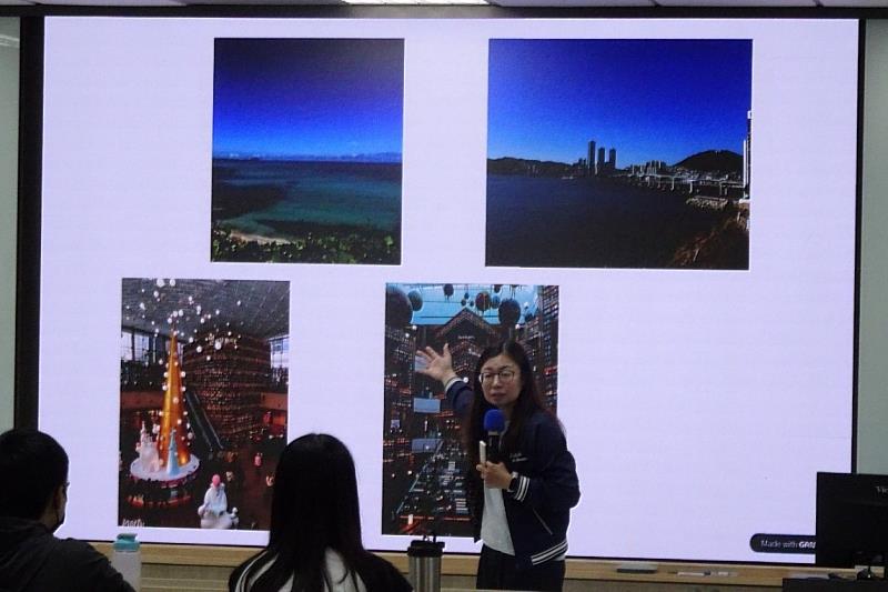 南大英語系學生透過實際案例瞭解跨國行程規劃與領隊工作的專業要求。