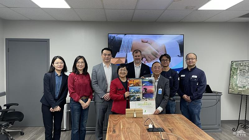 台塑參訪大合照。