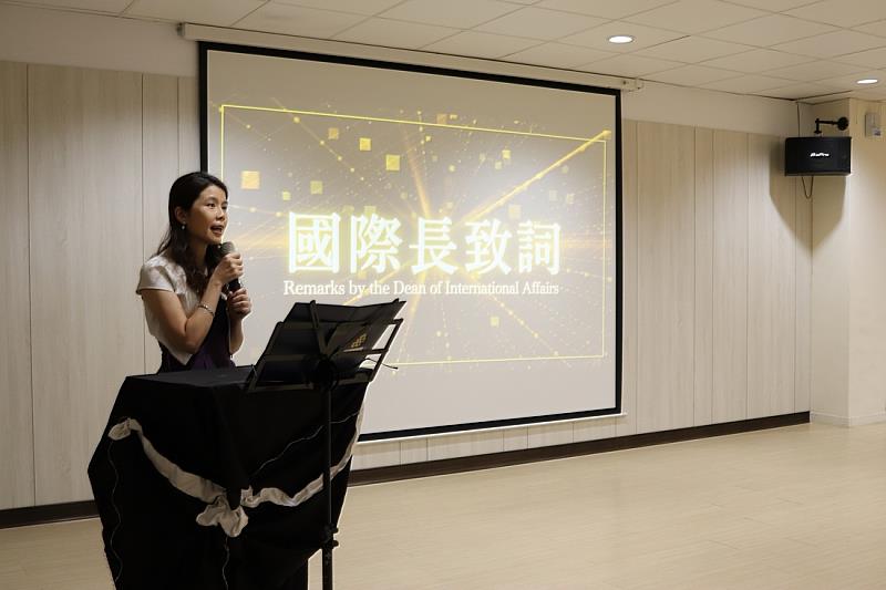 葉惠菁國際長強調，感恩是生活態度而非節日儀式，鼓勵學生將今日的感謝延伸到日常，在雲科大找到溫暖與支持。