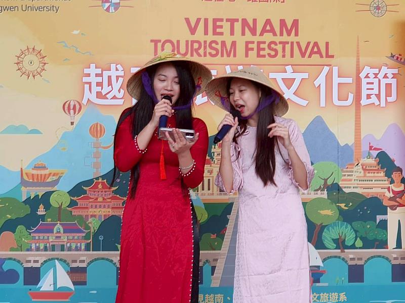 景文科大旅遊系「越南旅遊節」 傳統工藝x流行神曲文化交流