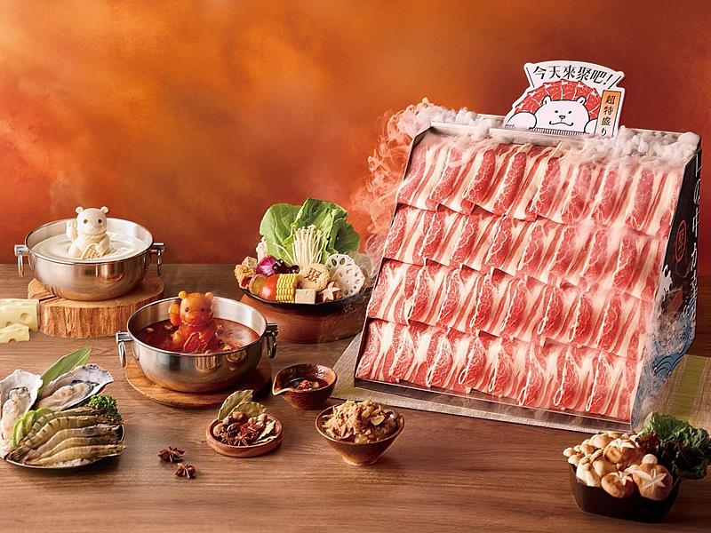 王品強鍋季加碼贈菜好禮，消費內用2客指定套餐贈鮮蝦、生食干貝等好菜。