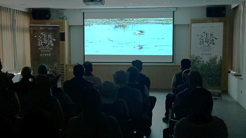 《共譜生命之歌》以紀實影像捕捉濕地的光影與物種互動，展現自然共生的動人樣貌。