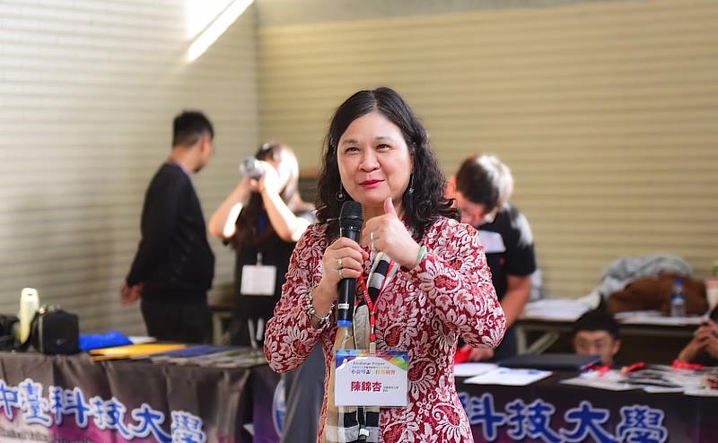 中臺科大陳錦杏校長致詞。