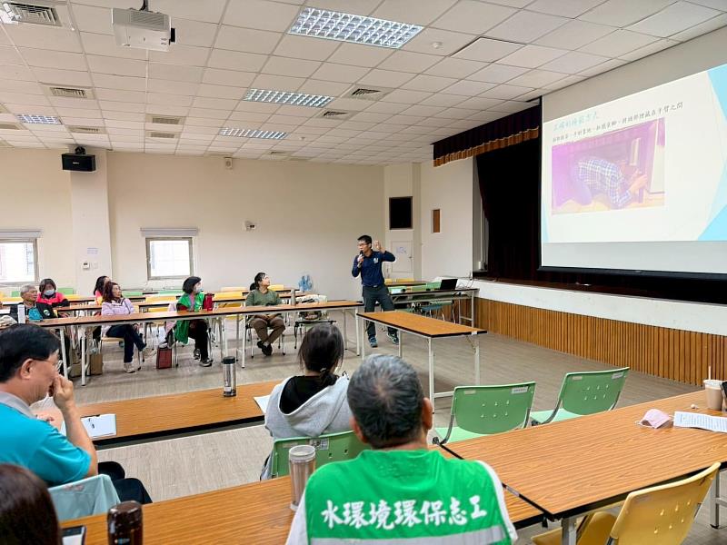 嘉義縣辦理環保志工增能訓練 強化極端氣候與災害應變能力
