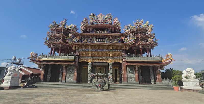 匠心在地方發光，臺南市7廟宇獲「宮廟博物館」認證。（照片為仁德大甲慈濟宮，廟方提供）