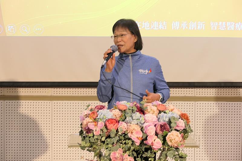 雲林縣副縣長謝淑亞致詞祝賀。