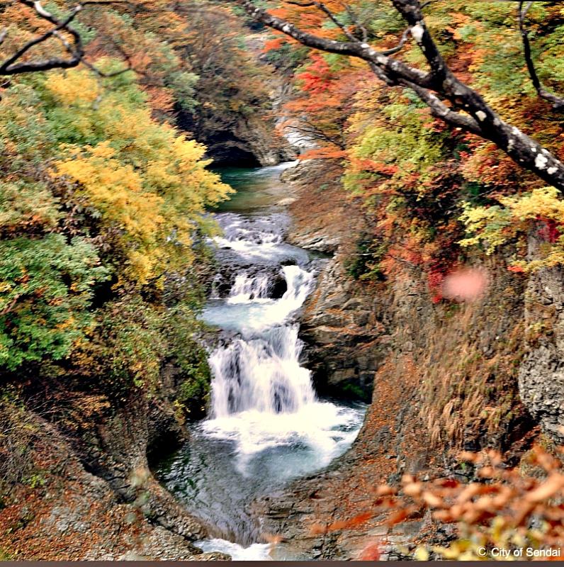 鳳鳴四十八瀧沿著國道48號的廣瀨川有無數大小瀑布,稱為「鳳鳴四十八瀧」,隱藏在綠蔭盎然森林中呈階梯狀流動的鳳鳴四十八瀑布,水質清冽,因美麗水聲有如傳說中的「鳳凰」鳴聲而得名。