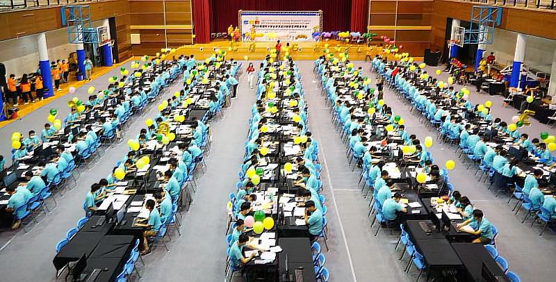 「2025國際大學生程式設計競賽」（ICPC）11月14至16日在亞洲大學盛大舉行。（圖／亞洲大學提供）