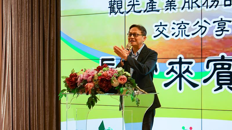 崑山科大鐘俊顏副校長致詞。