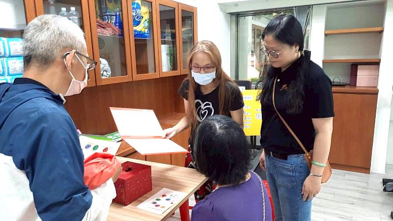 介紹職訓相關資訊的闖關活動關卡。