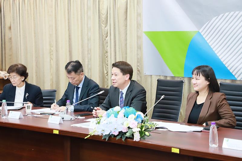 外交部甄國清主秘致詞。