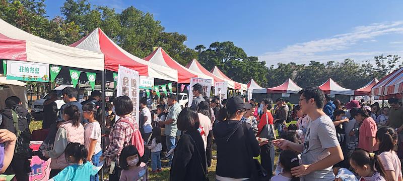 由於遊戲食農NO.1─嘉義縣國產雜糧推廣展售