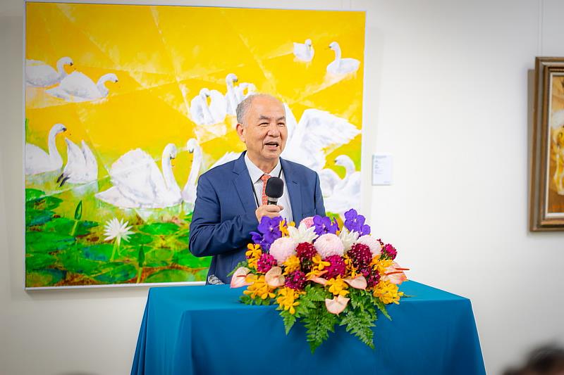 財團法人宜蘭吳沙文化基金會董事長吳定國在開幕致詞時感性表示,「吳沙藝文比賽」自2015年創辦以來,走過十個年頭,期盼透過『藝起前行』,讓大家看見創作者對家鄉、對自然的深情厚意,也希望這份對文化的堅持,能像當年先民開蘭一樣,一代代傳承。