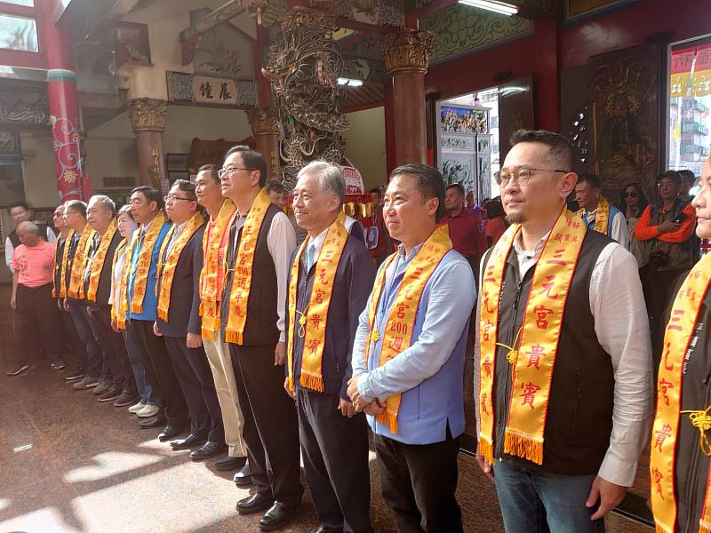 三界爺文化祭促族群共融，現場合照。