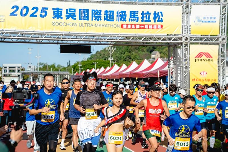 2025東吳國際超級馬拉松6度獲得金牌賽事，有7位選手達到國際標準。