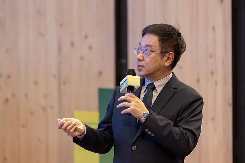 林業及自然保育署林華慶署長致詞與說明成果。