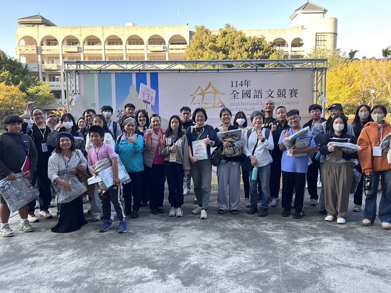 114年全國語文競賽臺東縣代表隊表現卓越 26名選手特優