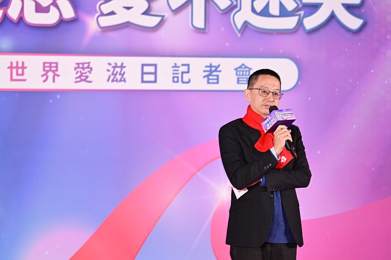 疾管署羅一鈞署長致詞。