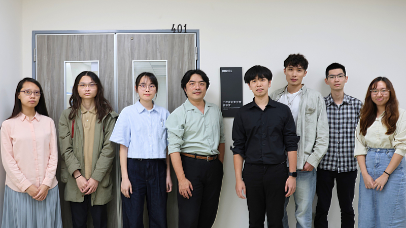 Group photo of the Engineering and Computational Biology Laboratory team.