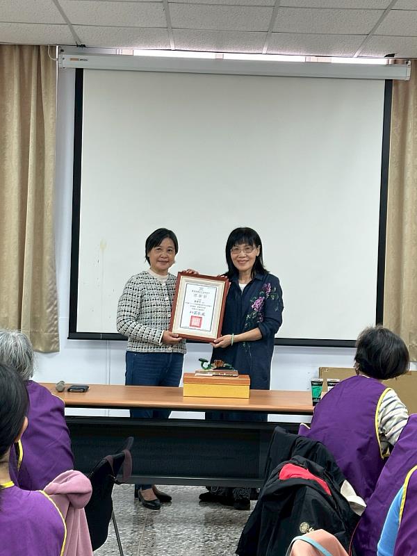 臺東戶政所下半年度志工教育訓練圓滿成功。